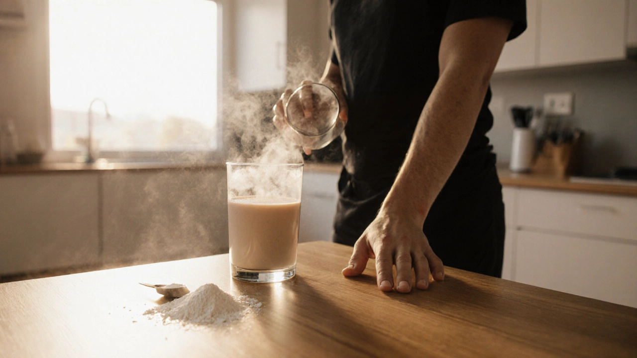 Можно ли пить протеиновый коктейль на голодный желудок? Всё, что нужно знать