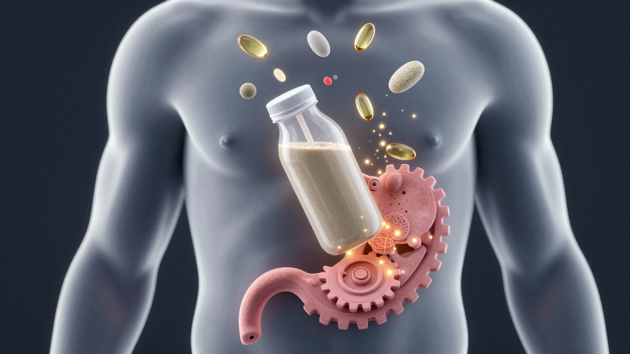 Схематичное изображение тела с нехваткой питательных веществ при употреблении только протеина.