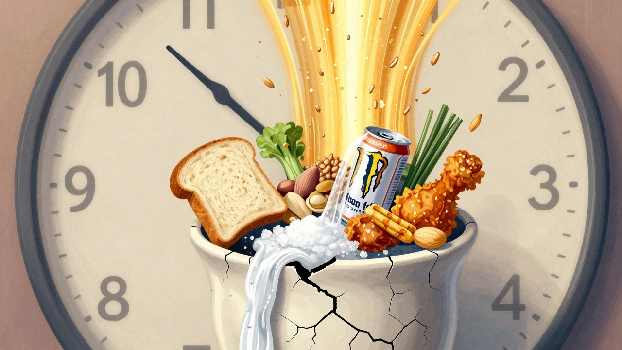 Человеческое тело как треснувшая ваза, в которую втекают вредные продукты, а из трещин сочится здоровая энергия.