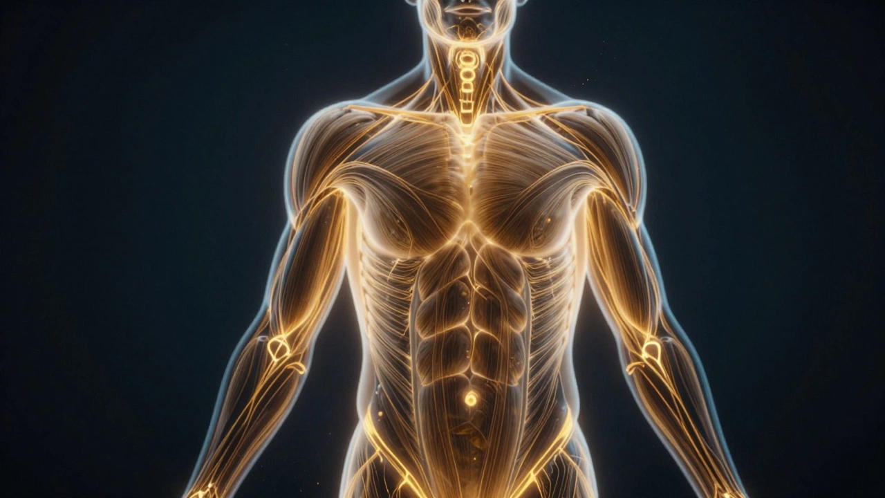 Концептуальное изображение метаболизма и энергии тела