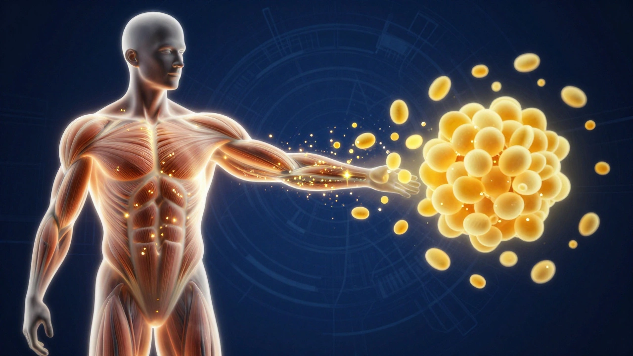 Концепция сохранения мышц и сжигания жира с помощью белка